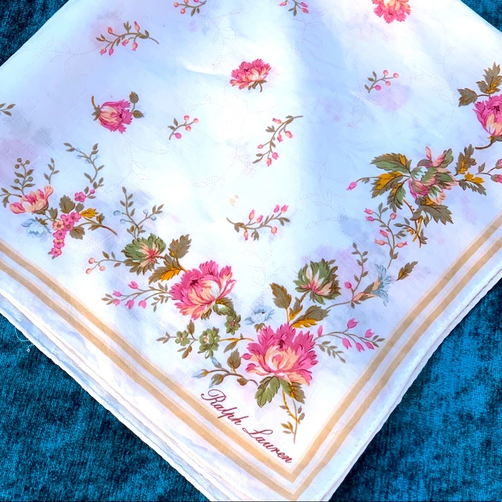 Ralph Lauren Linen Handkerchief